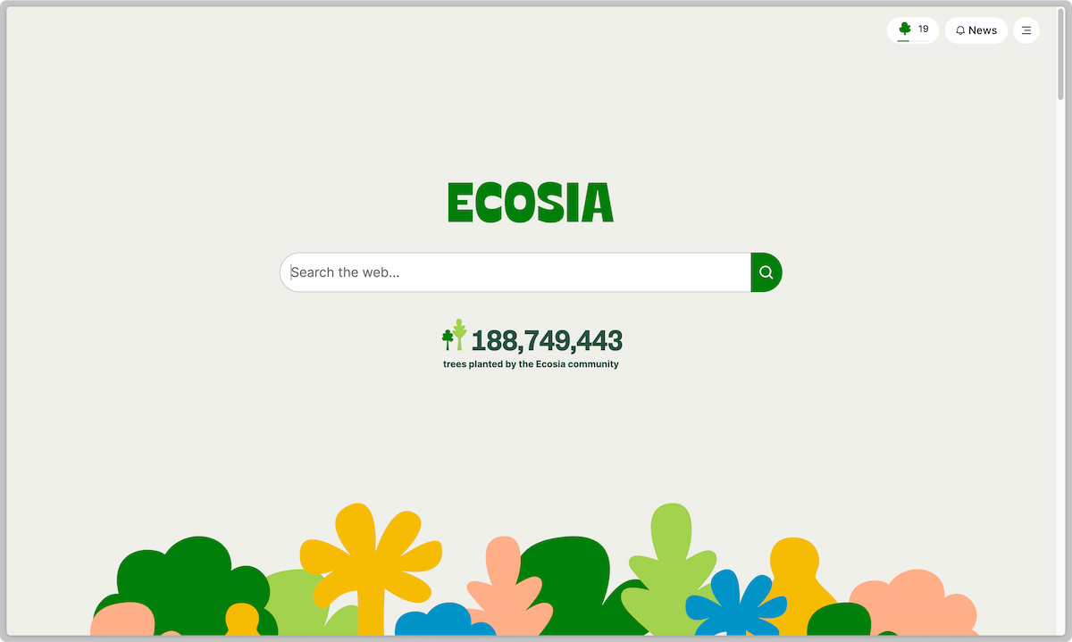 Ecosia logo