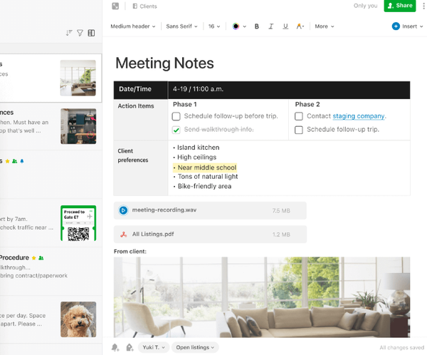 Evernote alternative